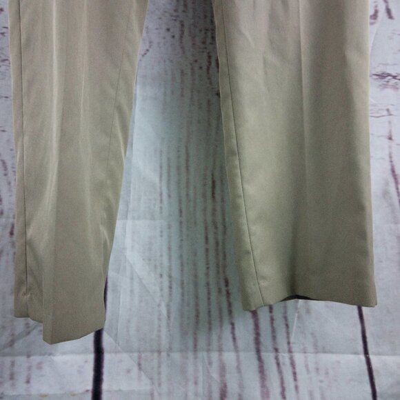 Jos A Bank Leadbetter Golf Tailored Fit Expandable Waist Tan Dress Pants 32x32FF - Picture 4 of 11